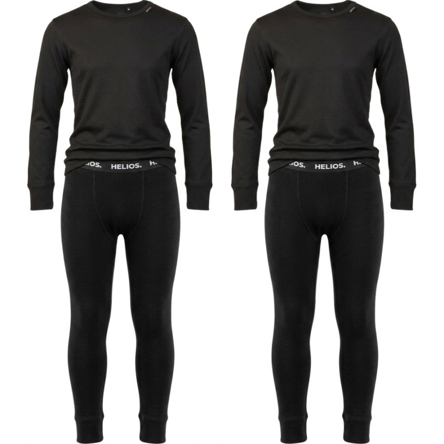 Helios Essential, Underställ, Junior, Svart, 2 set
