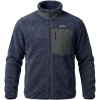 Helios Fjord Gequilt, fleece trui, blauw