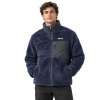 Helios Fjord Matelassé, sweat-shirt en polaire, bleu