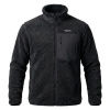 HELIOS Fjord Quilted, Fleecejacka, Svart