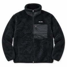 HELIOS Fjord Quilted, Fleecejacke, schwarz