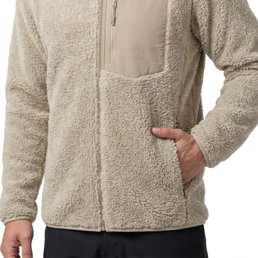 HELIOS Fjord Quilted, Fleecejakke, Beige