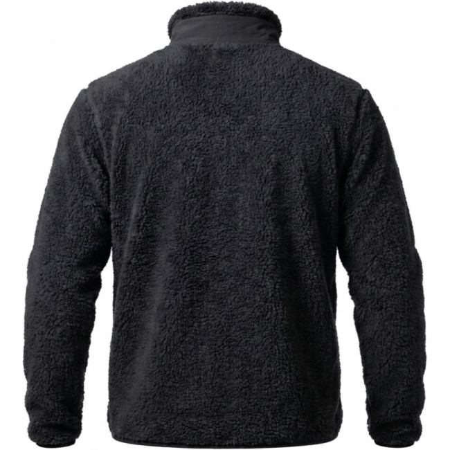 HELIOS Fjord Quilted, Fleecejakke, Black