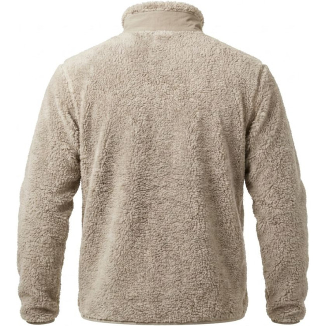 HELIOS Fjord Quilted, pile fleecejakke, beige