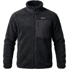 HELIOS Fjord Quilted, fleecová mikina, čierna