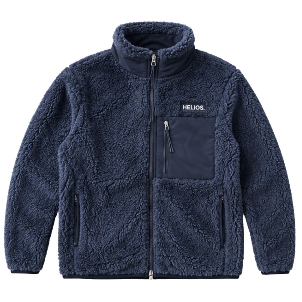 Helios Fjord Quilted, Fleecejacke, blau