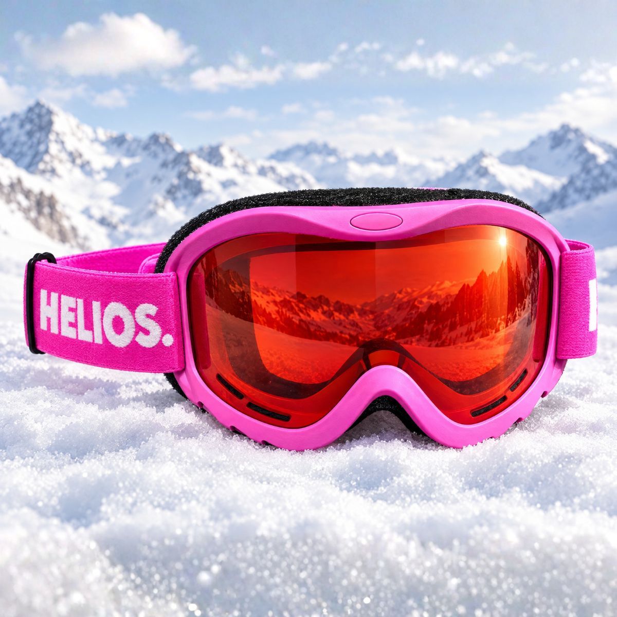 HELIOS Frost, Skibriller, Junior, Pink