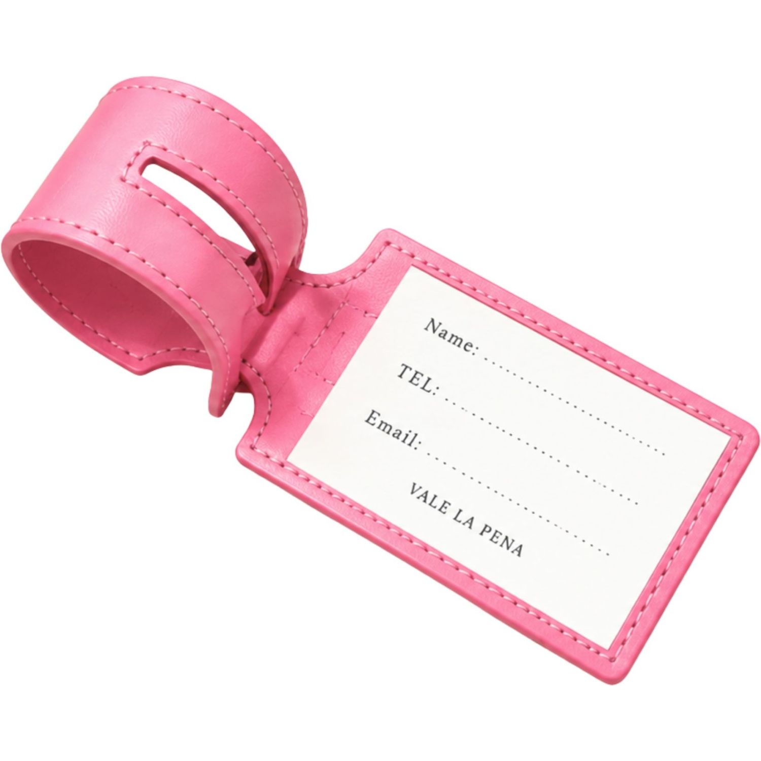 HELIOS Hangtag, pink