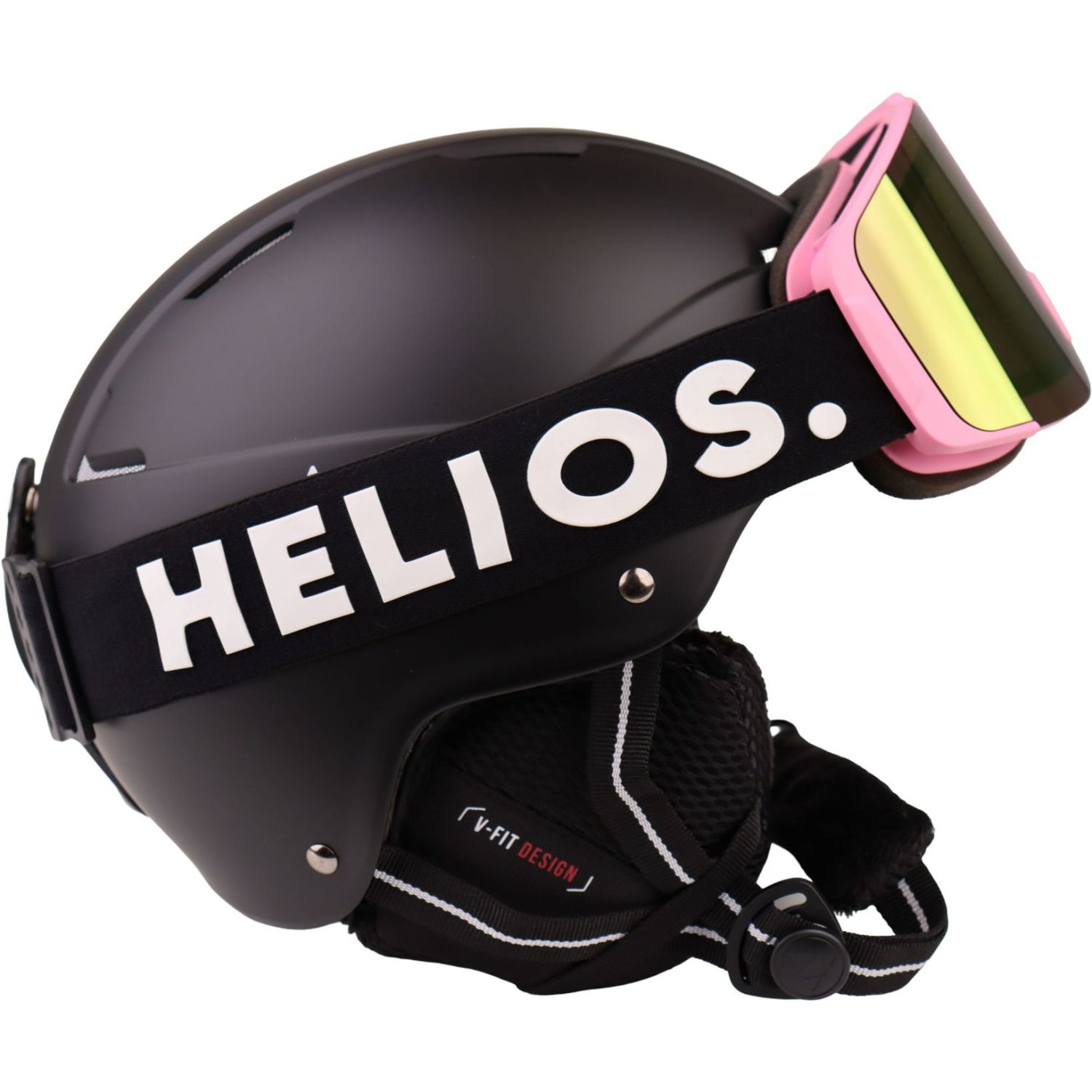 Helios Kiddo, óculos de esqui, júnior, cor-de-rosa