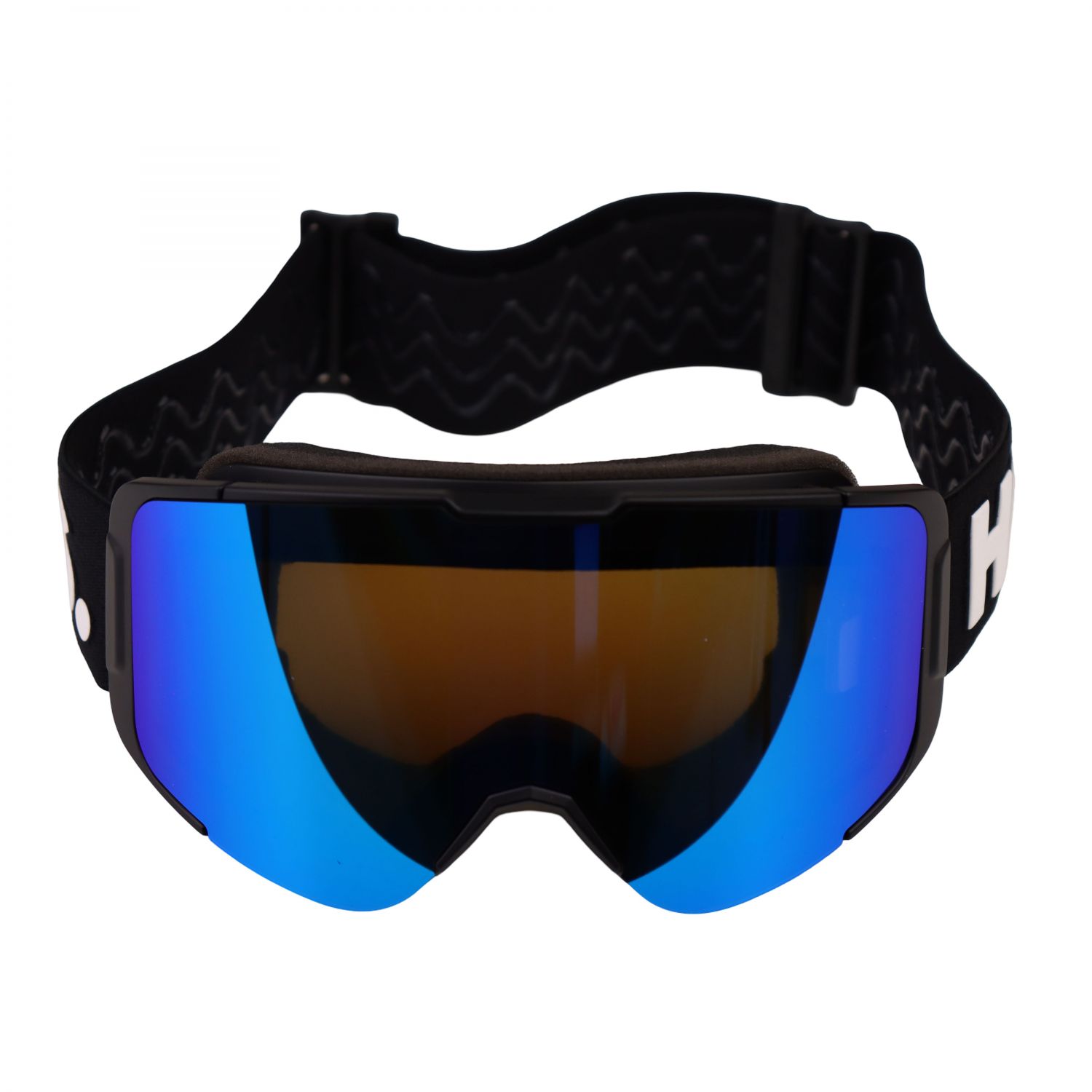 Helios Kiddo, skibril, junior, blauw/zwart