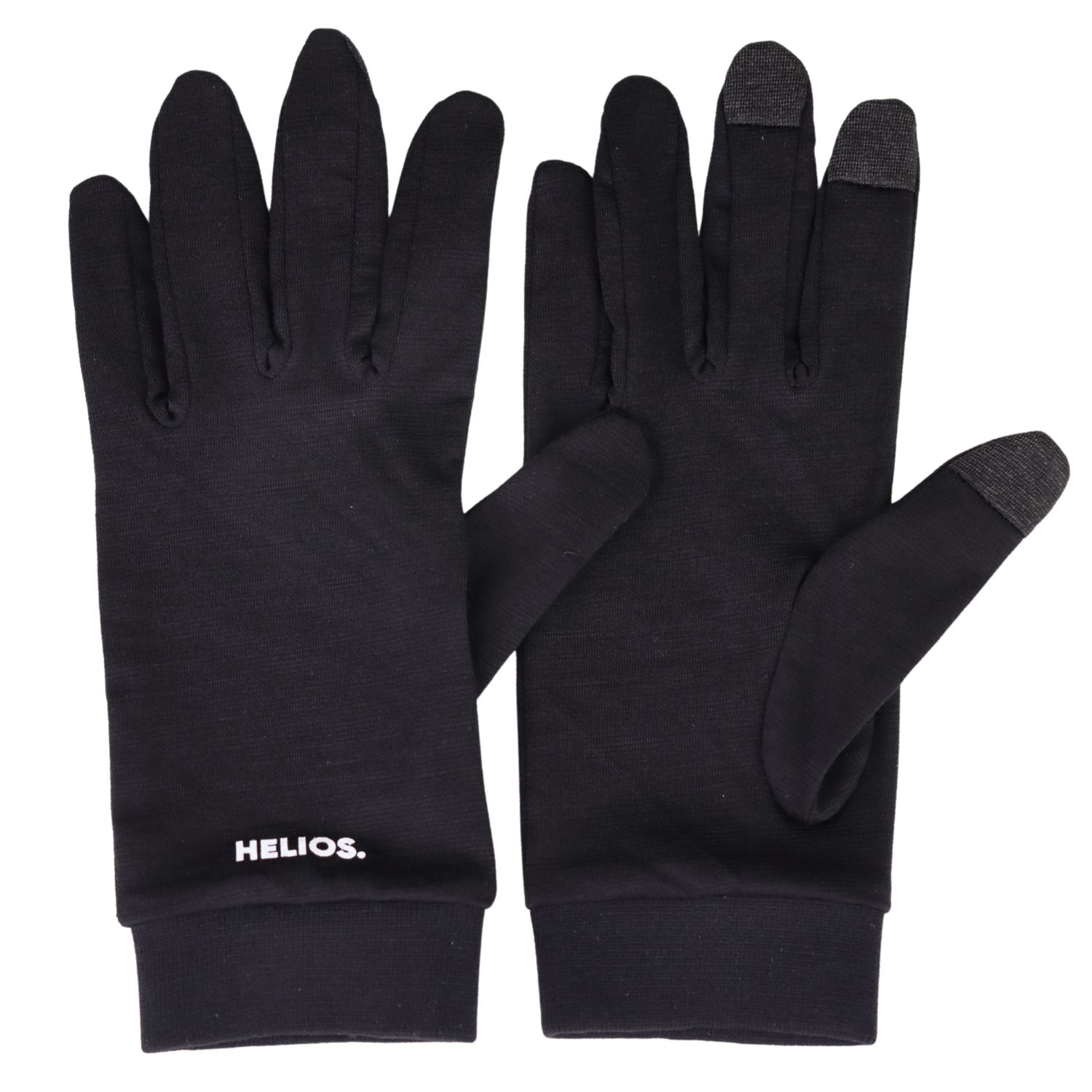 Helios Merino Glove, aluskäsineet, musta