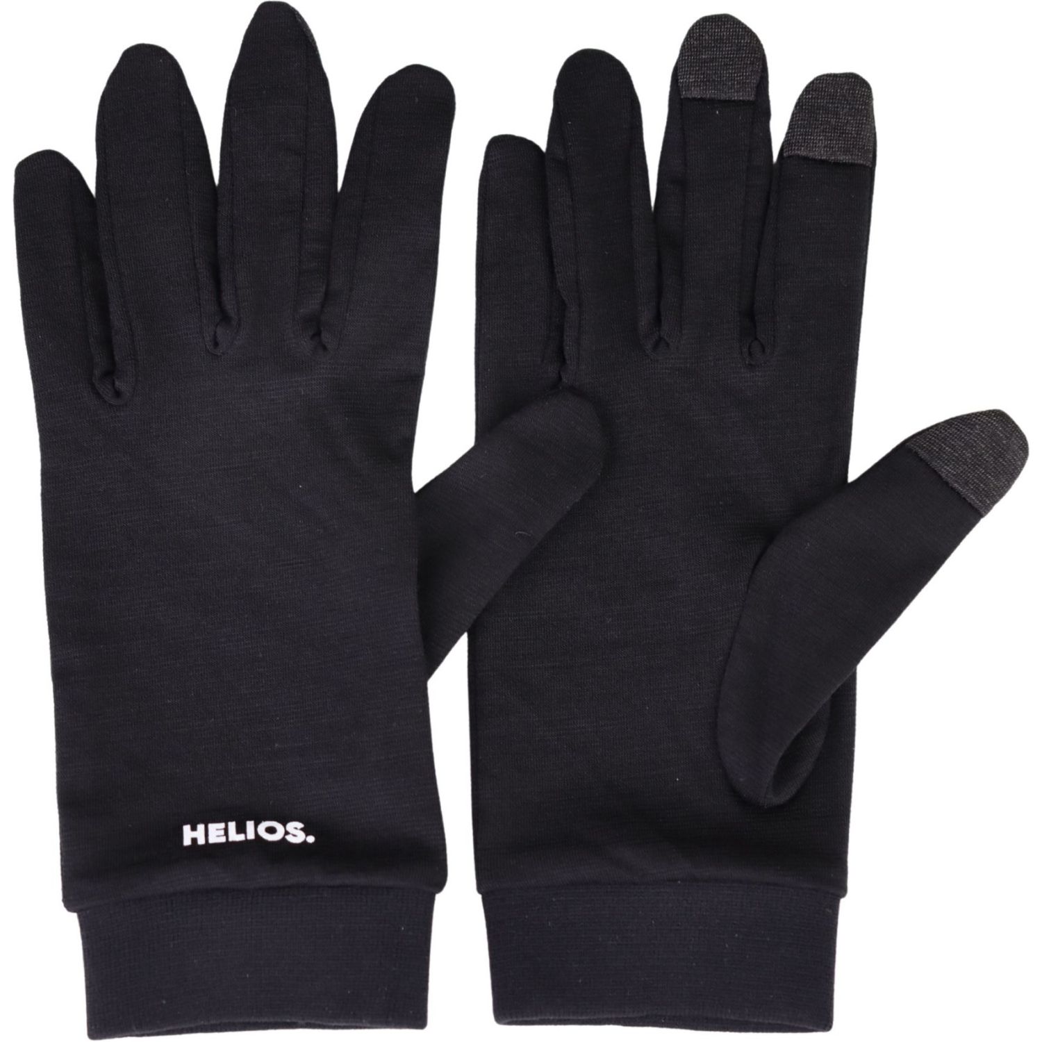 Helios Merino Glove, Liner, schwarz