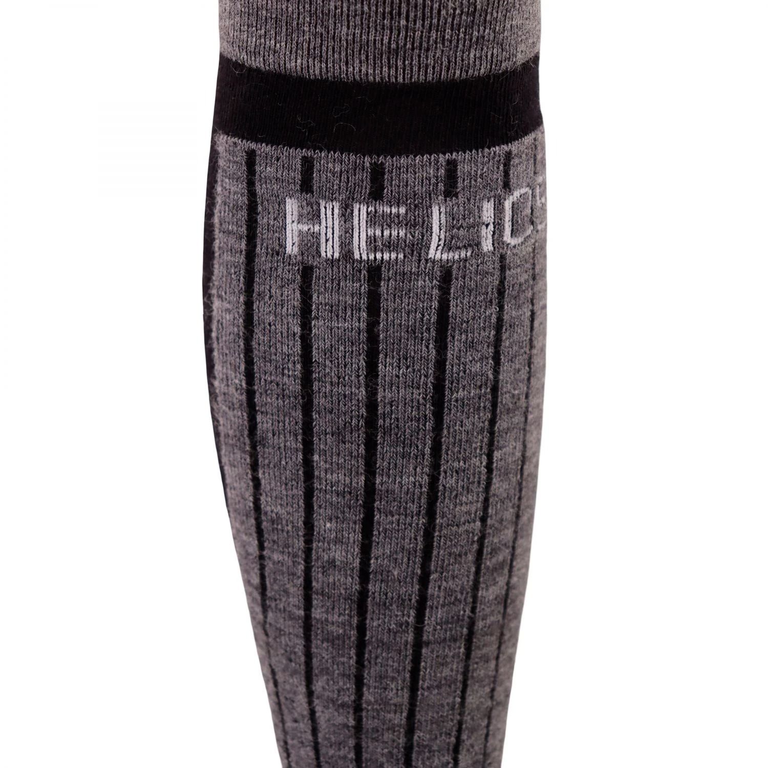 Helios Merino One 60, laskettelusukat, 2 paria, musta