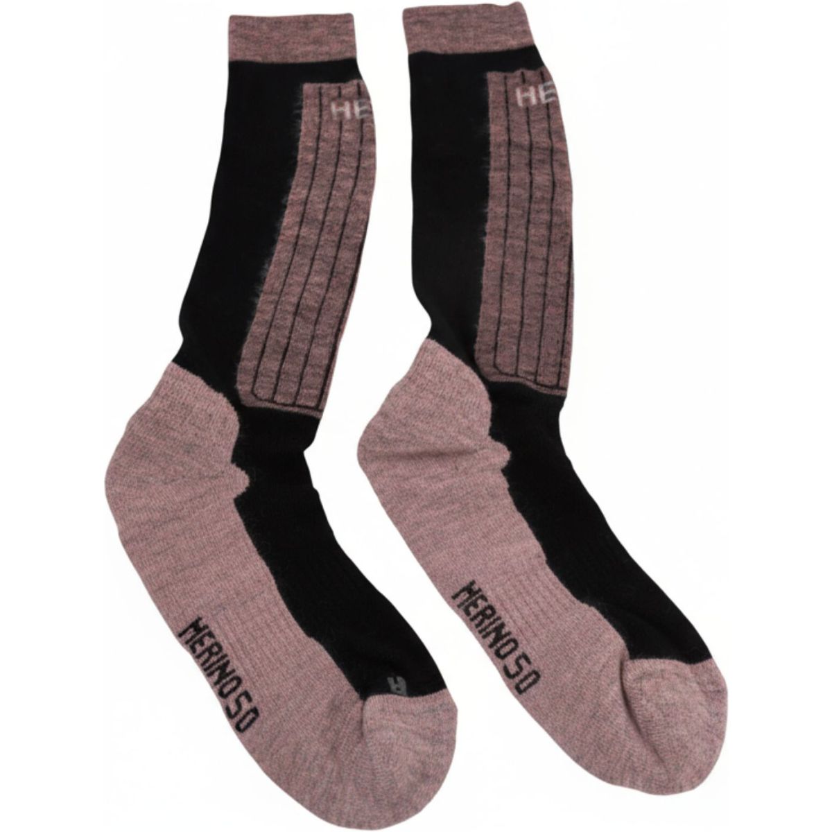 Helios Merino One 60, meias de esqui, cor-de-rosa
