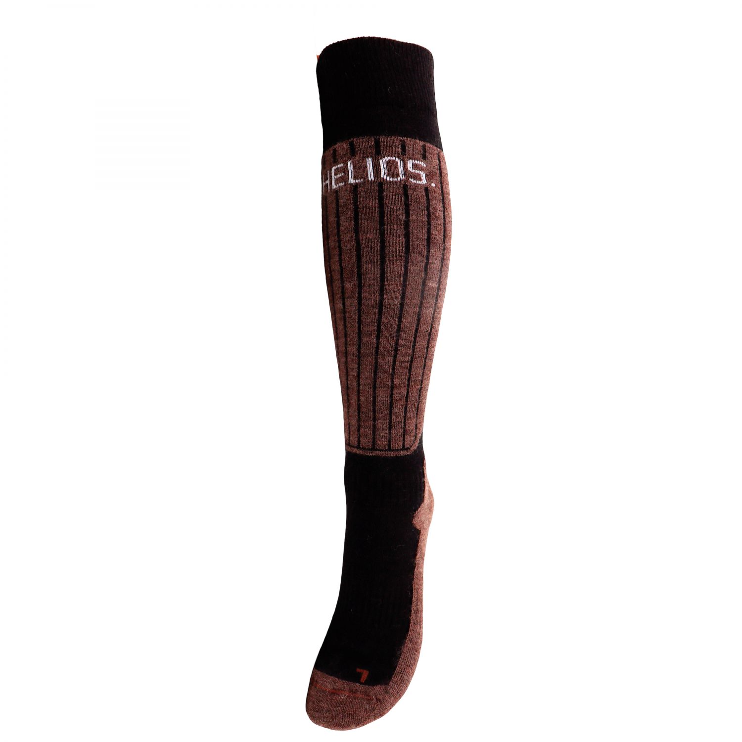 Helios Merino One 60, ski socks, army green