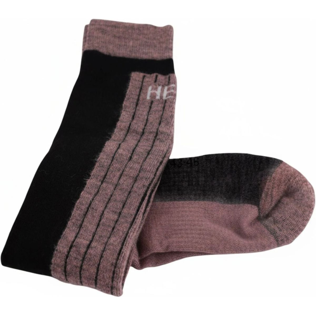 Helios Merino One 60, Skidstrumpor, 2 par, Rosa