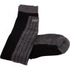 Helios Merino One 60, skisokken, 2 paar, zwart