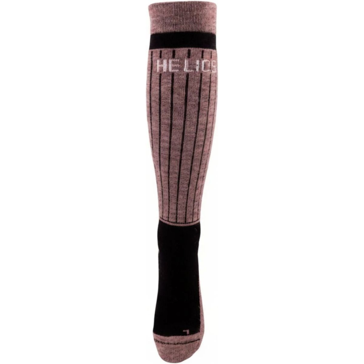 Helios Merino One 60, skistrømper, 2 par, pink