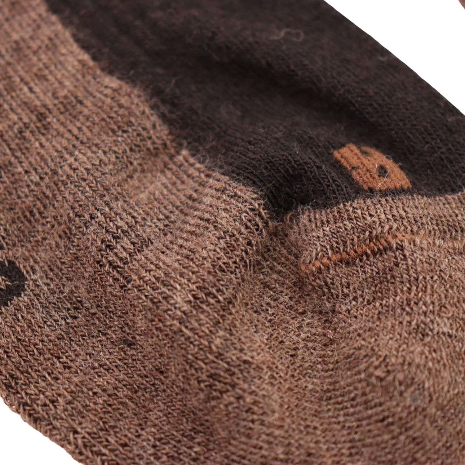 Helios Merino One 60, skistrømper, 2 par, brun