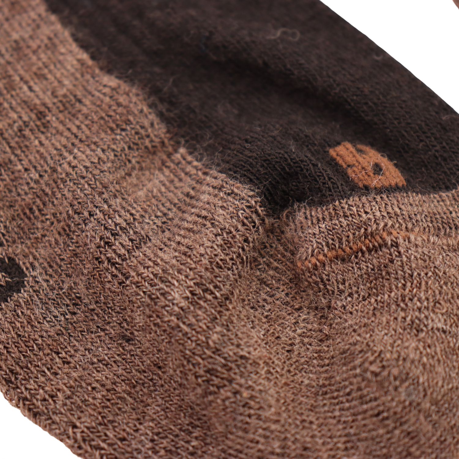 Helios Merino One 60, skistrømper, brun