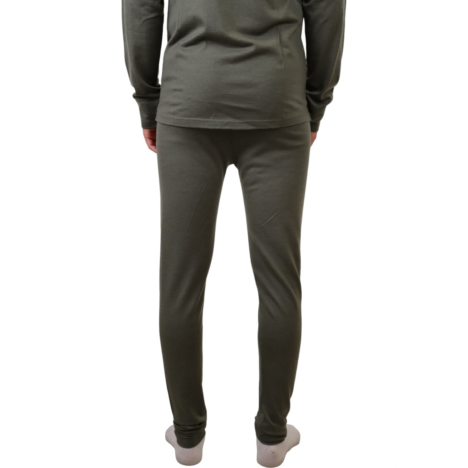 Helios Merino One, base layer pants, men, green