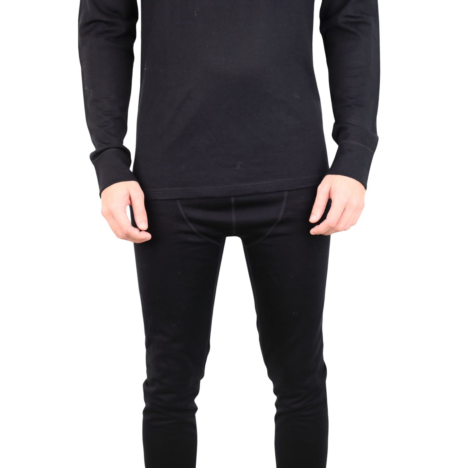 Helios Merino One, baselayer pants, men, black
