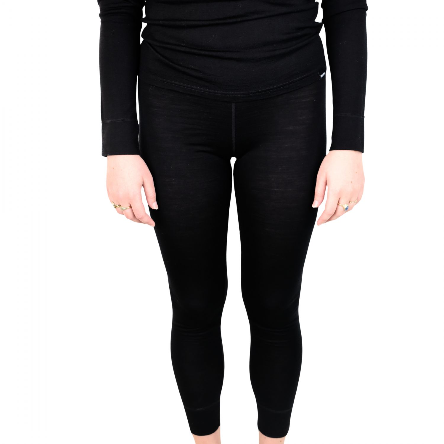 Helios Merino One, baselayer pants, women, black
