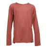 Helios Merino One, baselayer shirt, junior, dusty rose