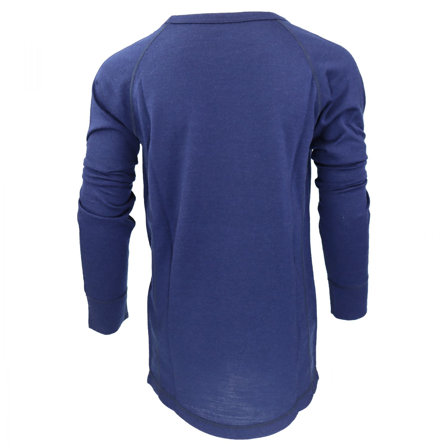 Helios Merino One, baselayer shirt, junior, navy