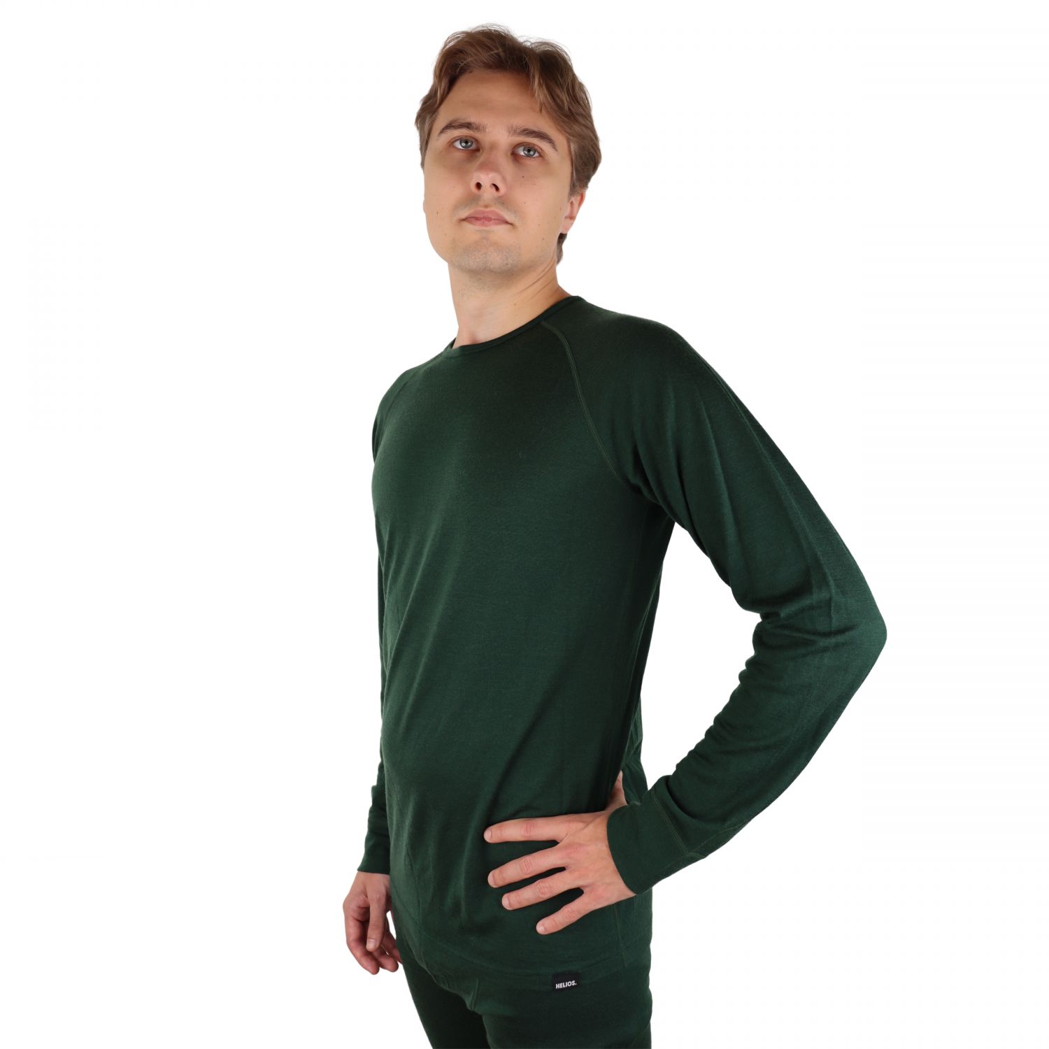 Helios Merino One, baselayer shirt, men, mountain view