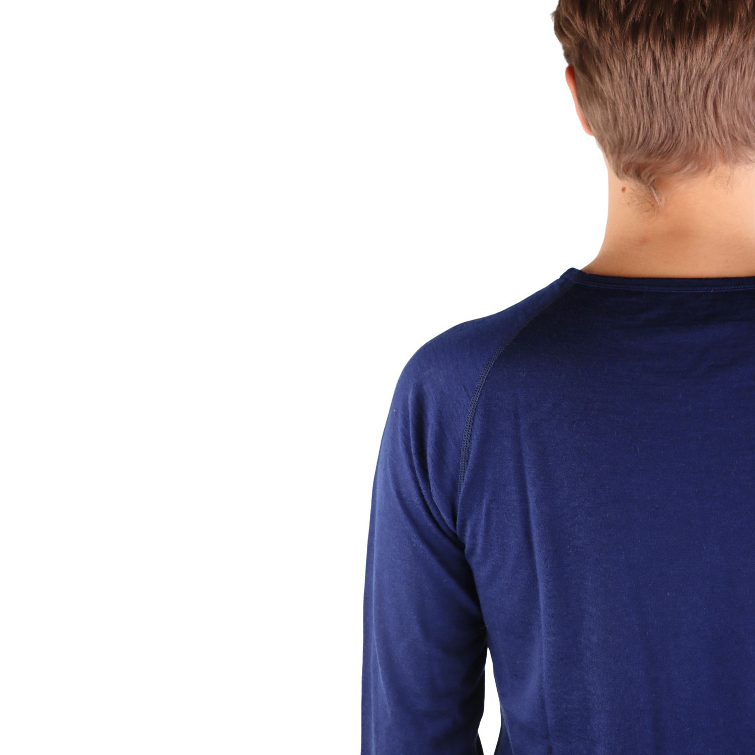 Helios Merino One, baselayer shirt, men, navy