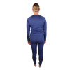 Helios Merino One, baselayer shirt, women, moonlight blue