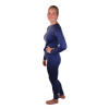 Helios Merino One, baselayer shirt, women, moonlight blue
