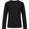 Helios Merino One, camiseta interior de esquí, junior, negra