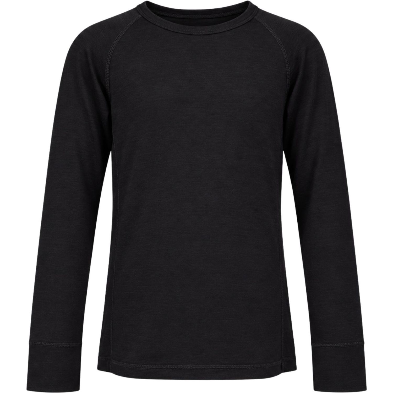Helios Merino One, camiseta interior de esquí, junior, negra