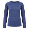 Helios Merino One, camiseta interior de esquí, mujer, azul