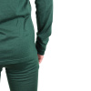 Helios Merino One, camisola interior de esqui, homem, verde escuro