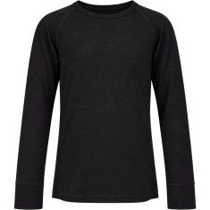 Helios Merino One, camisola interior de esqui, júnior, preto