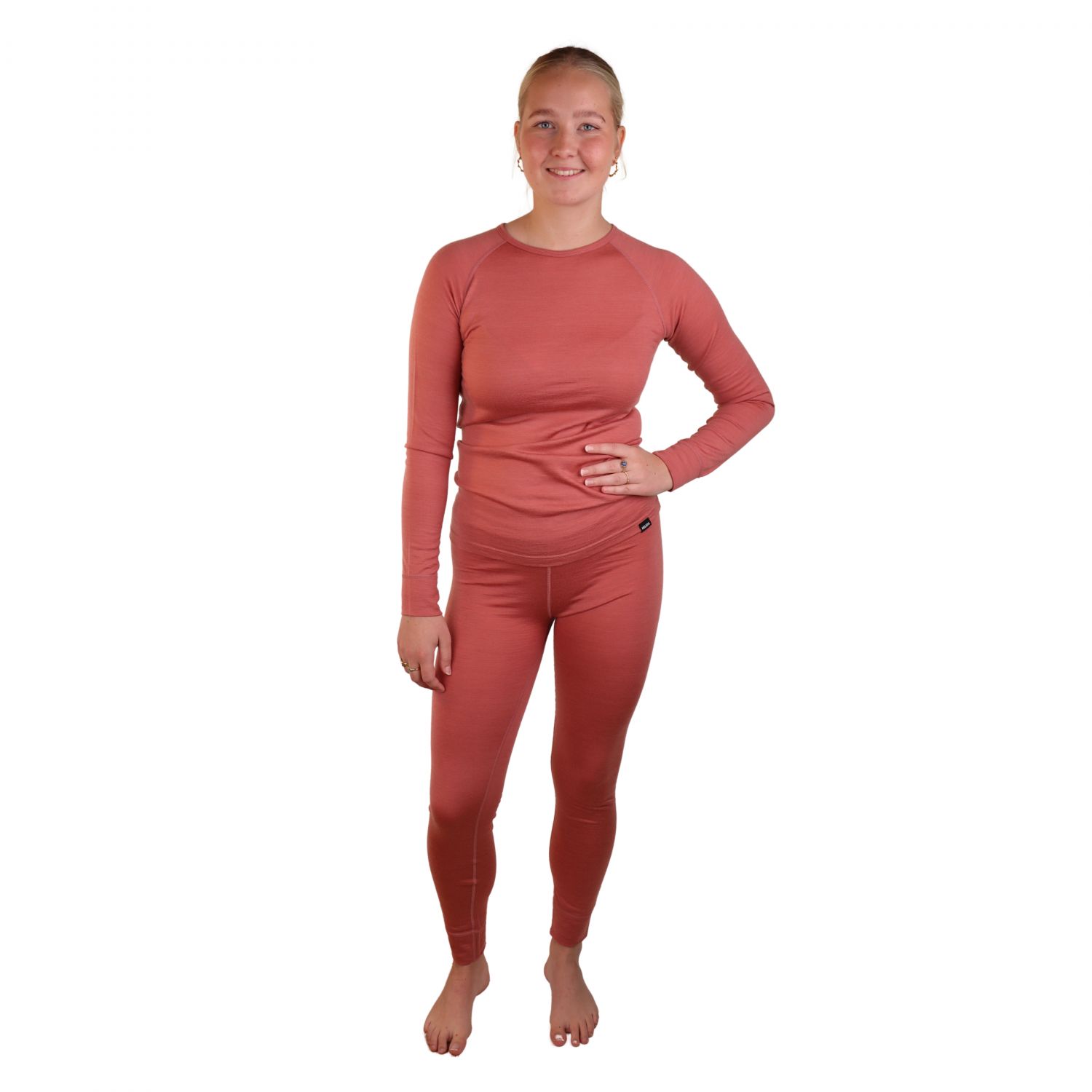 Helios Merino One, collant thermique, femmes, rose