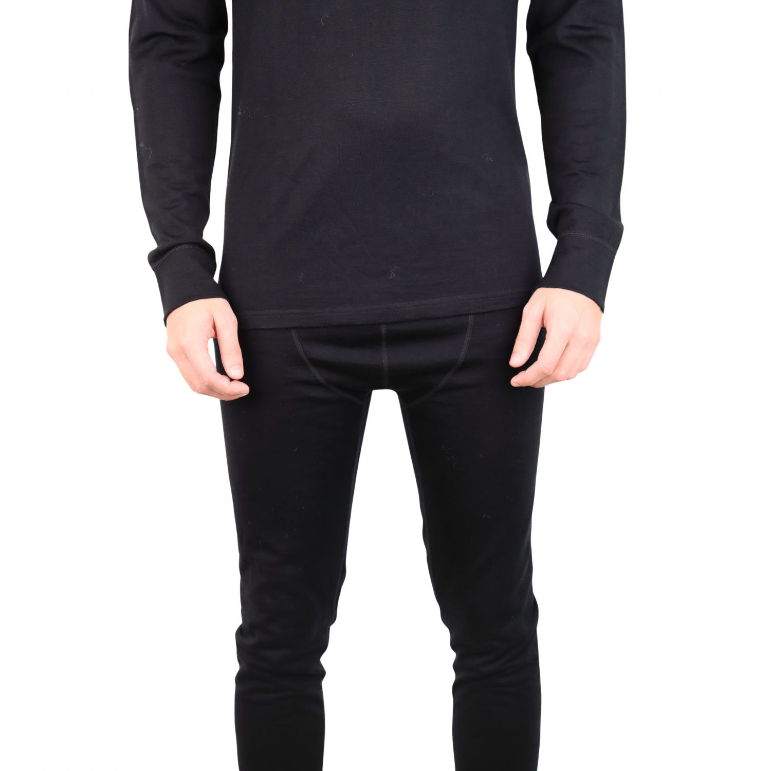 Helios Merino One, collant thermique, hommes, noir