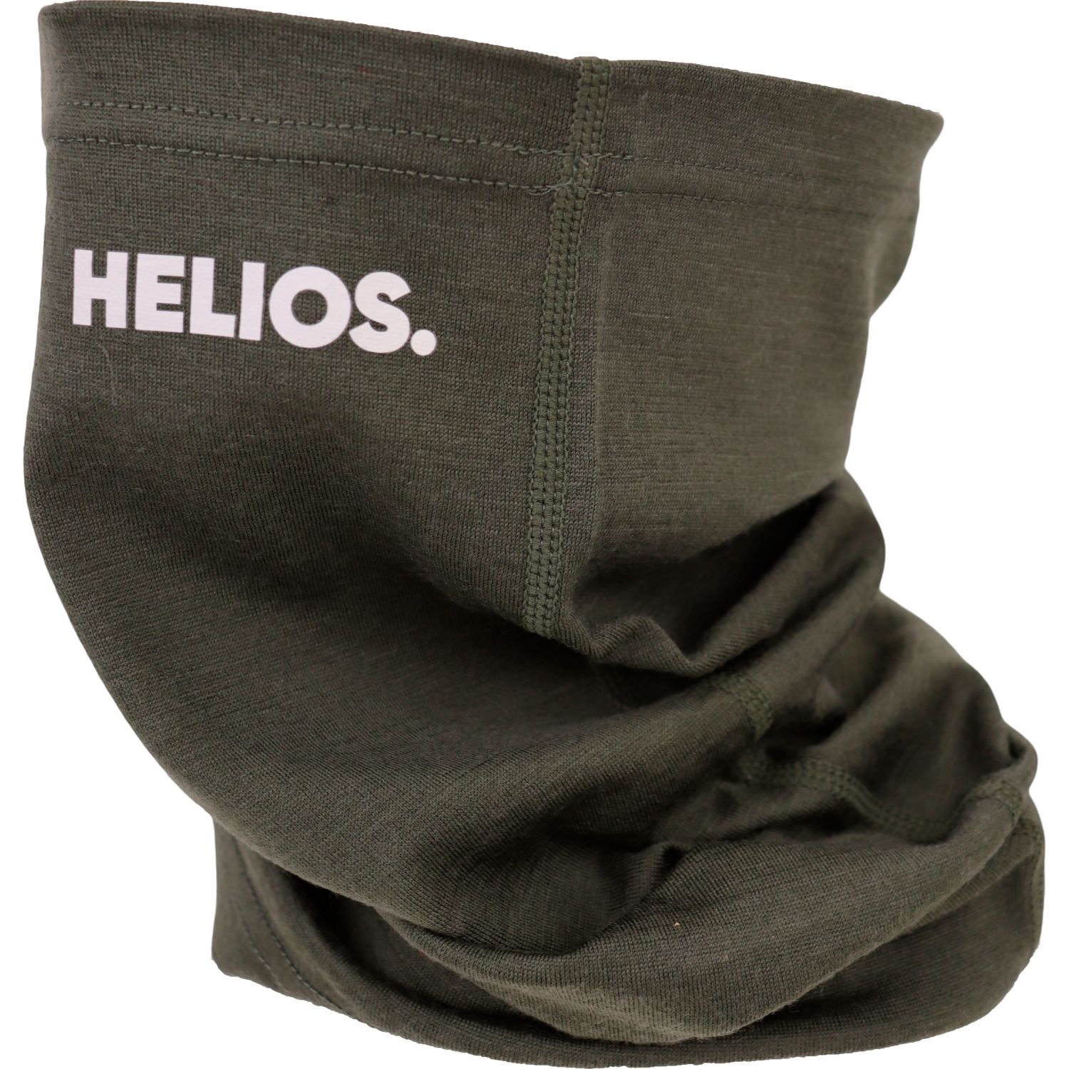 Helios Merino One, gola tubular, verde