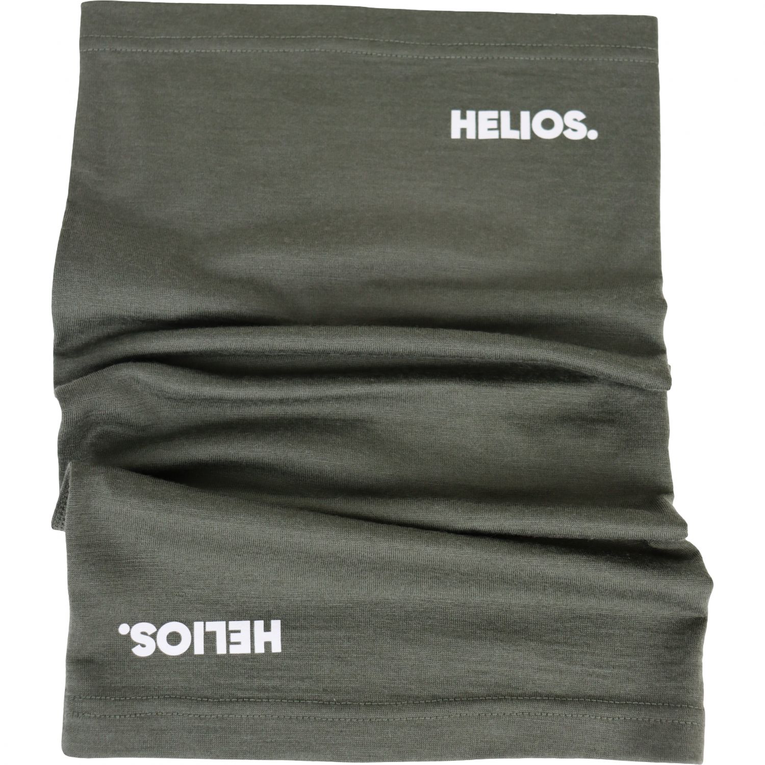 Helios Merino One, gola tubular, verde