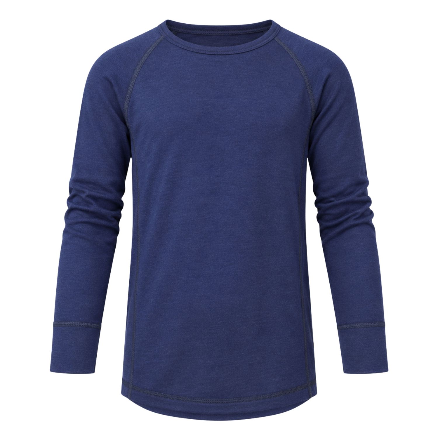 Helios Merino One, maglia intima da sci, junior, navy