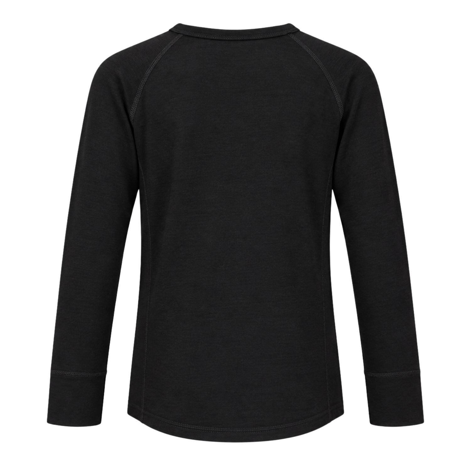 Helios Merino One, maglia intima da sci, junior, nera
