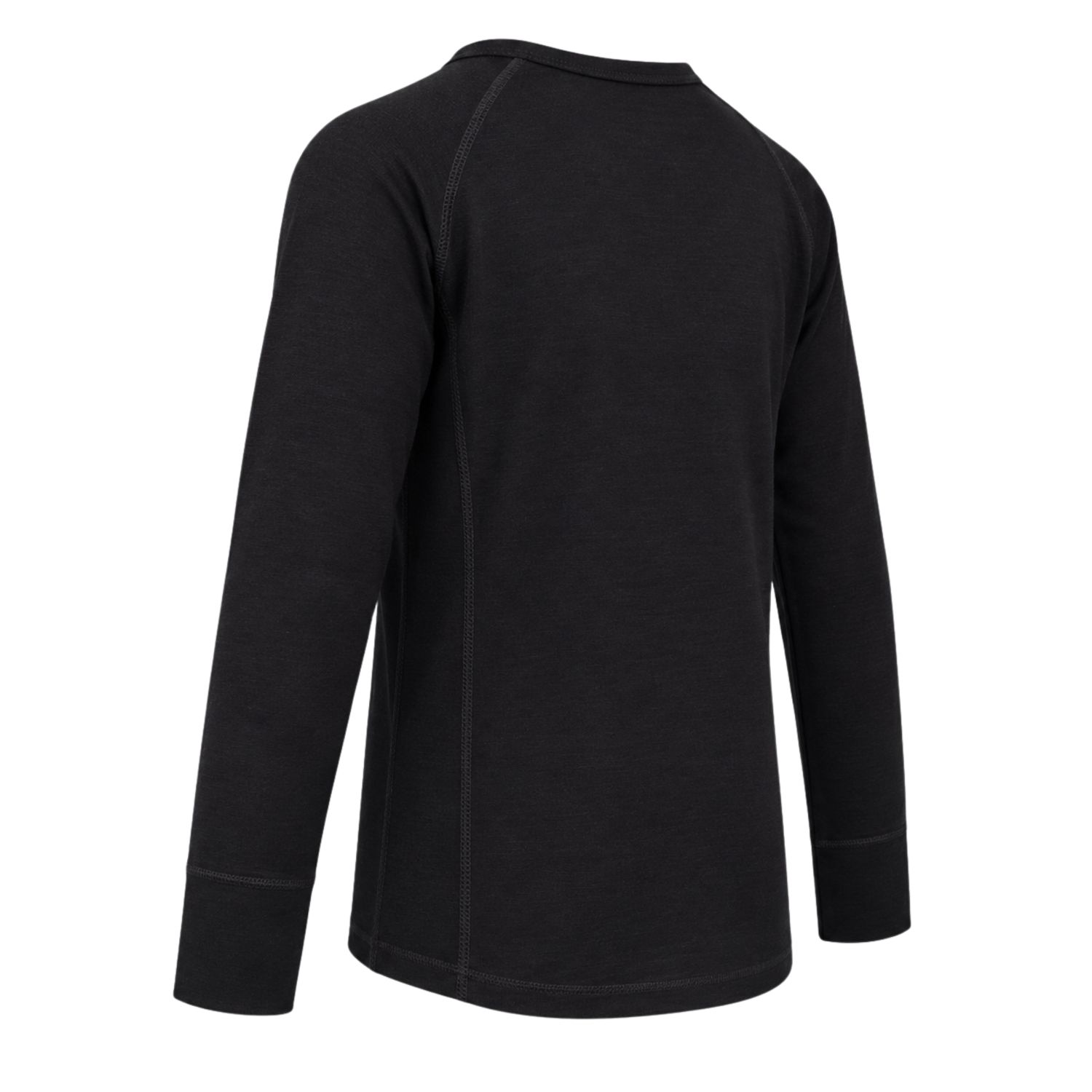 Helios Merino One, maglia intima da sci, junior, nera