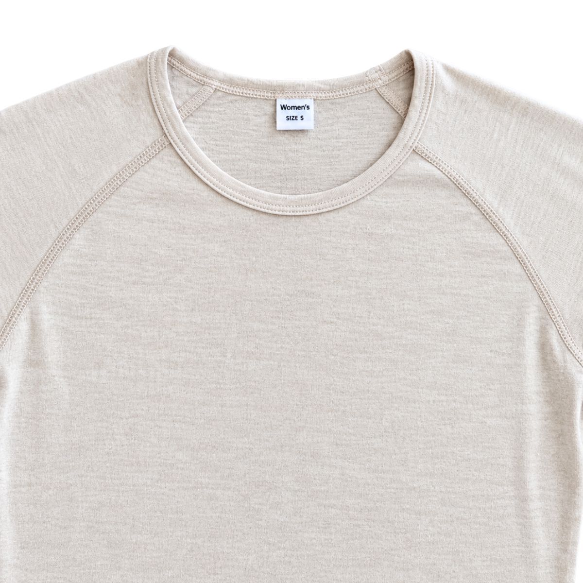 Helios Merino One, maglia termica da sci, da donna, beige