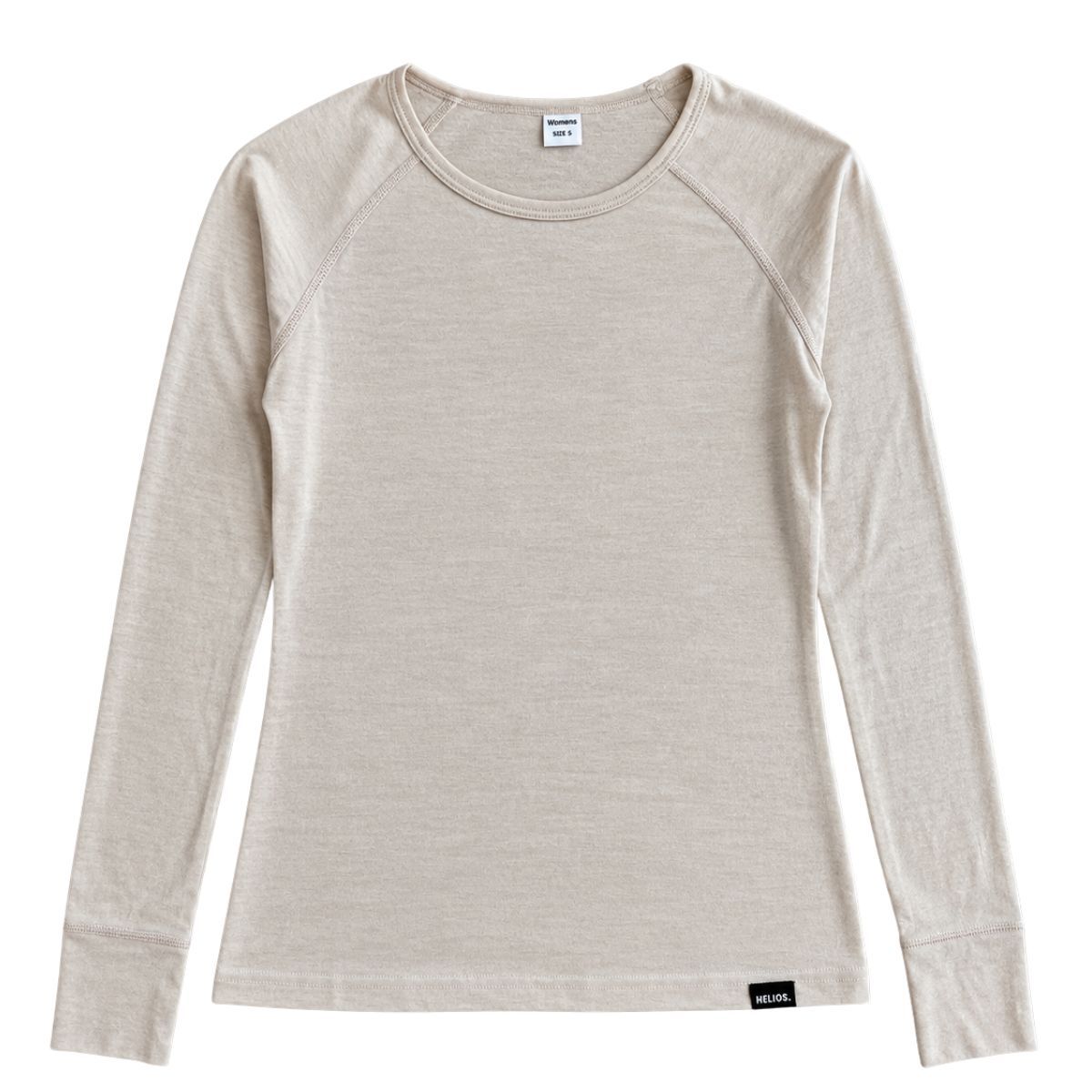 Helios Merino One, maglia termica da sci, junior, beige
