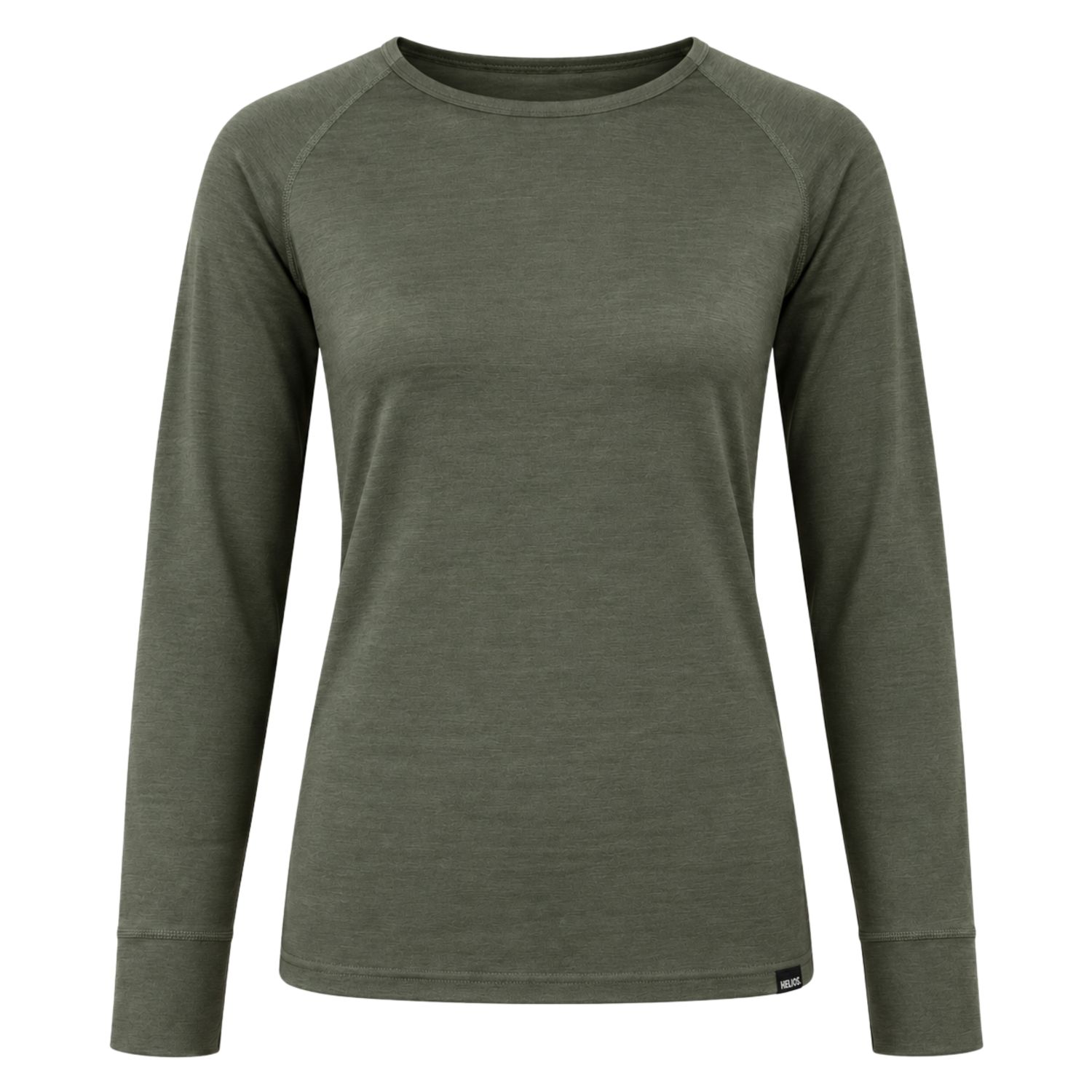 Helios Merino One, maglia termica donna, verde