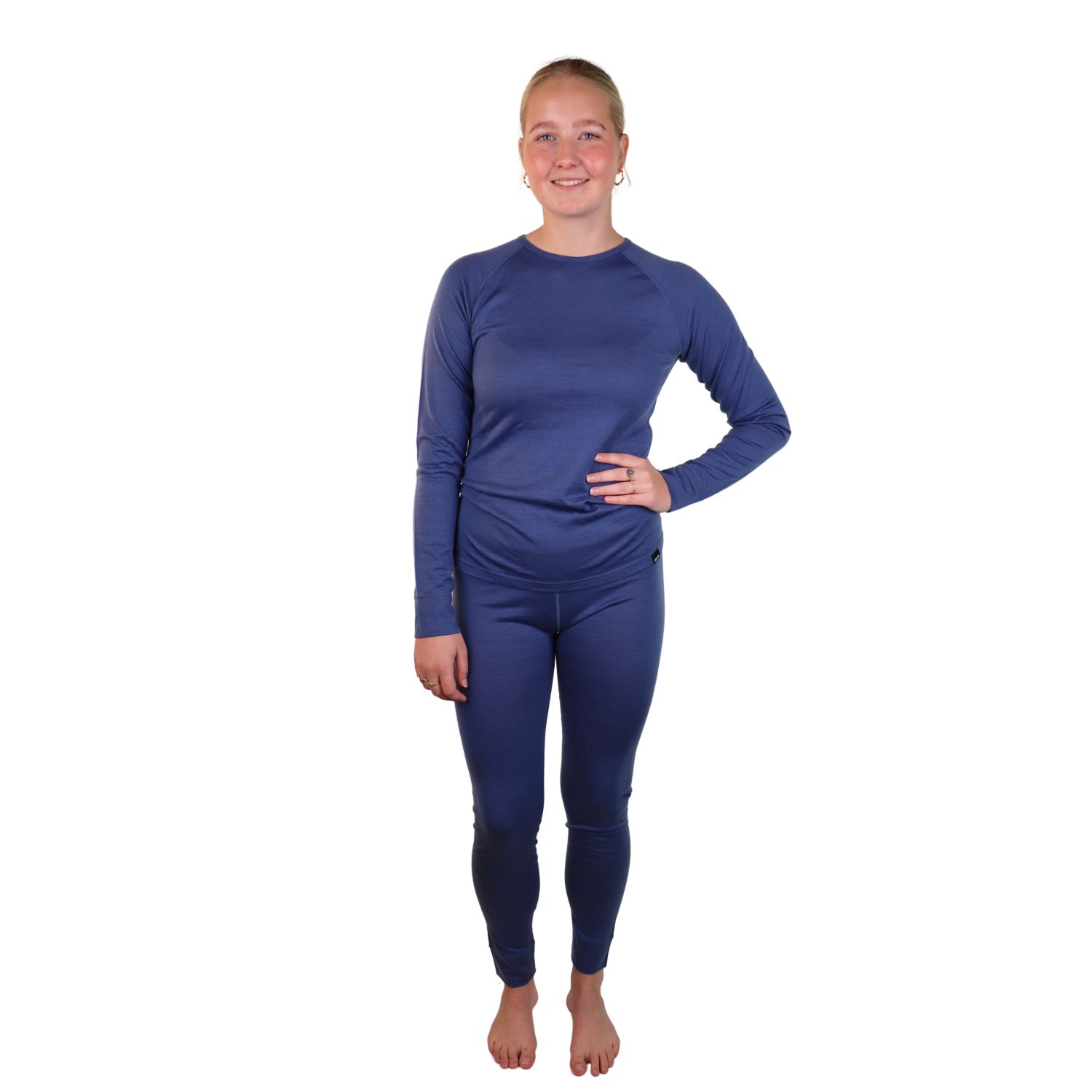 Helios Merino One, maillot thermique, femmes, bleu