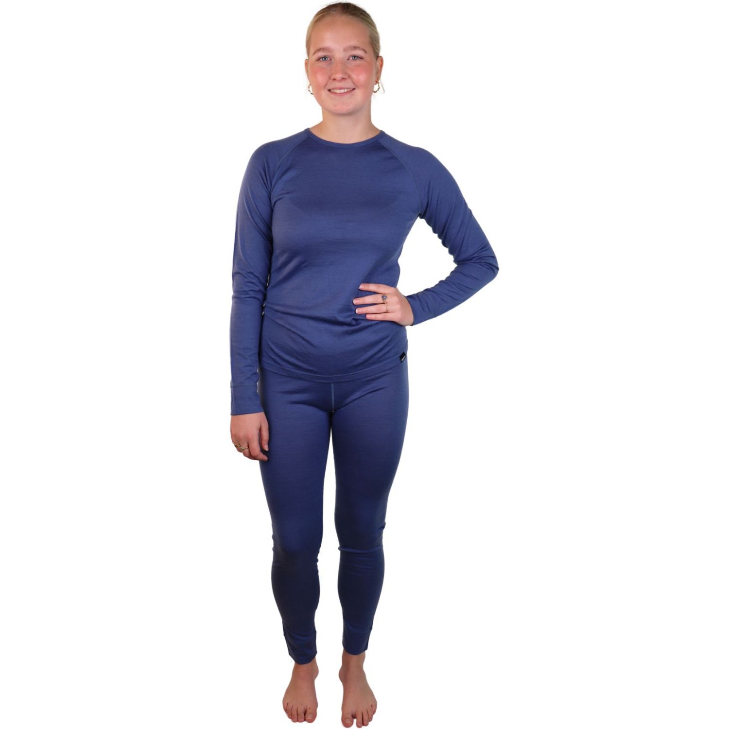 Helios Merino One, maillot thermique, femmes, bleu